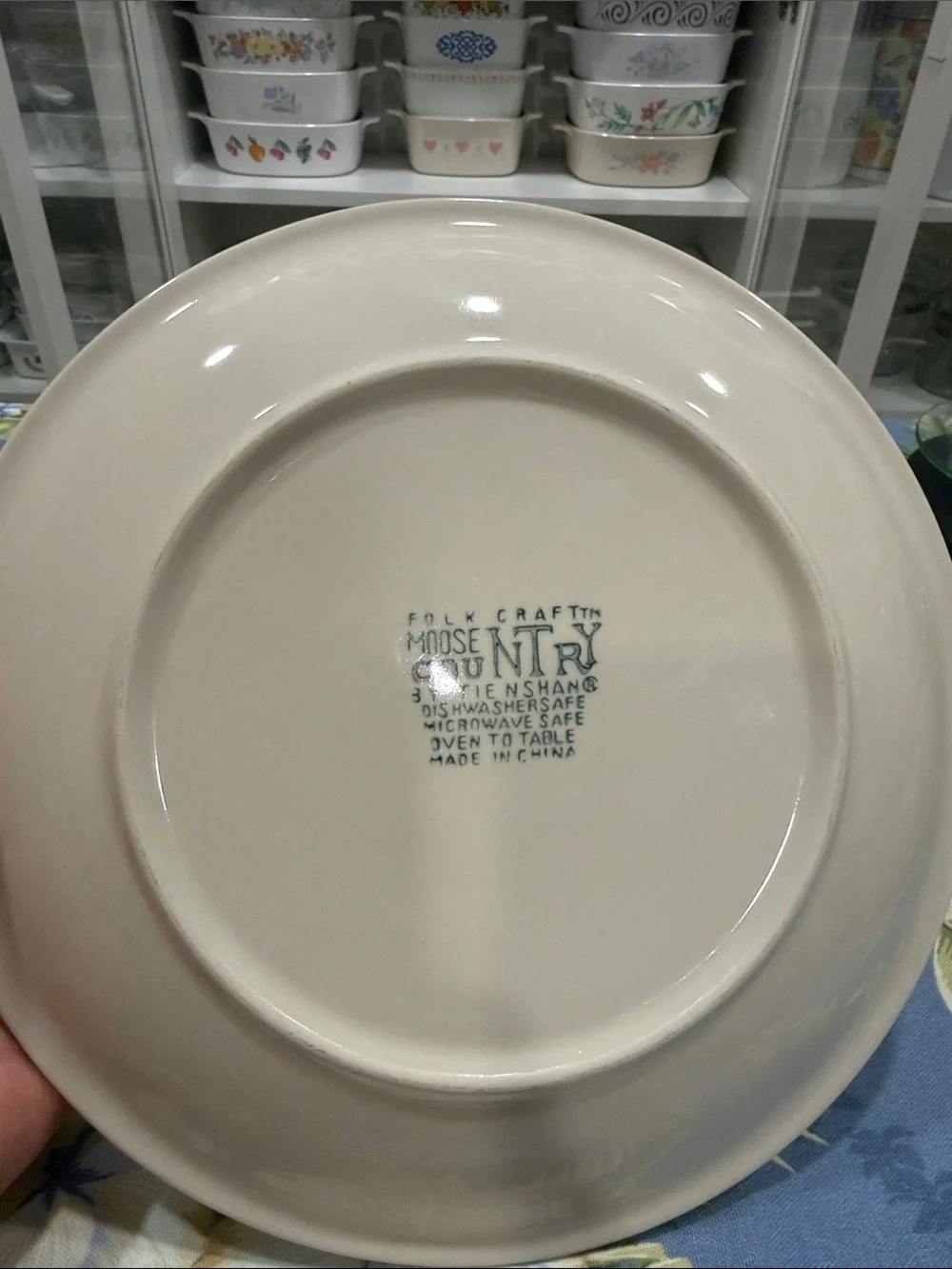 Moose Accent Dinner Plates set of five